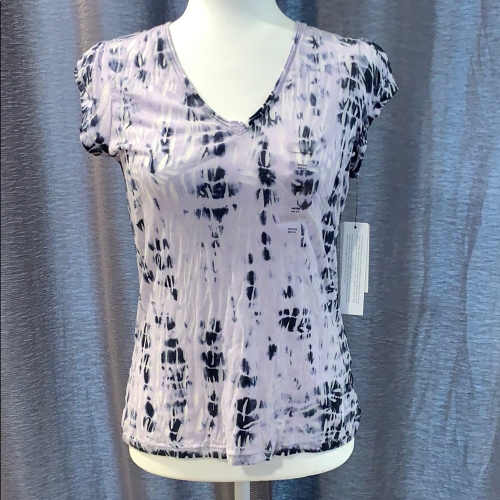 2 Calvin Klein Jeans Sheer T-Shirts NWT PL